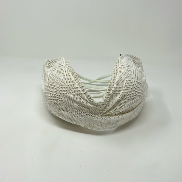 VITAMIN A WHITE 2 PIECE BATHING SUIT BIKINI NO SIZE - Picture 3 of 11